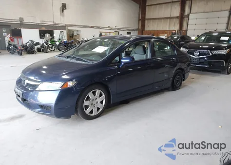 2010 Honda Civic Lx z USA, uszkodzony, nr VIN 2HGFA1F50AH546313